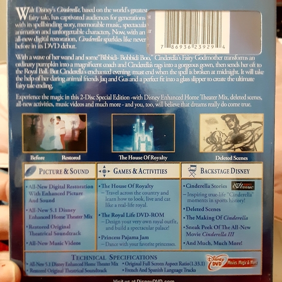 2PC CINDERELLA PRINCESS SET! - Picture 5 of 9